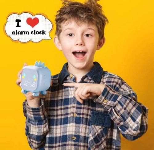 Reloj Despertador Digital For Niños Con Diseño De