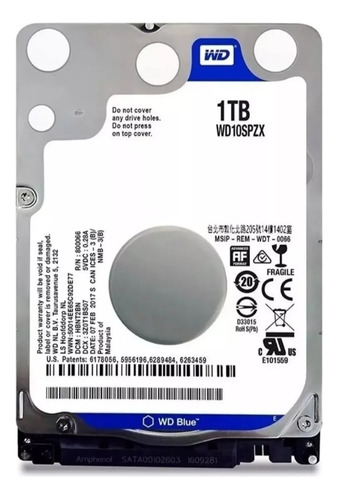 Disco Rígido Wester Digital 1tb Wd10spzx Sacados De Equipos  (Reacondicionado)