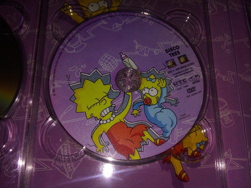 Los Simpsons Tercera Temporada Edicion De Coleccion Dvd (Usado)