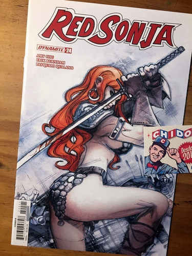 Comic - Red Sonja #24 Moritat Variant