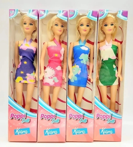 Muñeca Poppi Doll Kiara 29 Cm Individual En Caja 