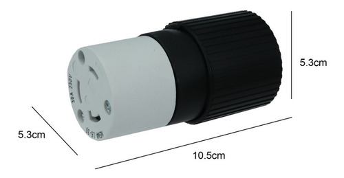 Conector 1/2 Vuelta Bryant 70630nc 3hilos 30a 250v 38801240