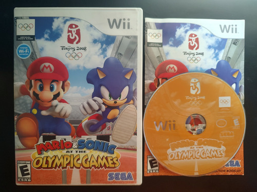 Mario And Sonic At The Olympic Games Nintendo Wii Original 