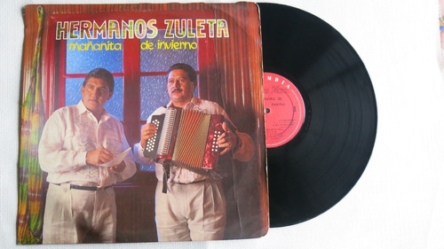 Vinyl Vinilo Lp Acetato Hermanos Zuleta Mañanas De Invierno