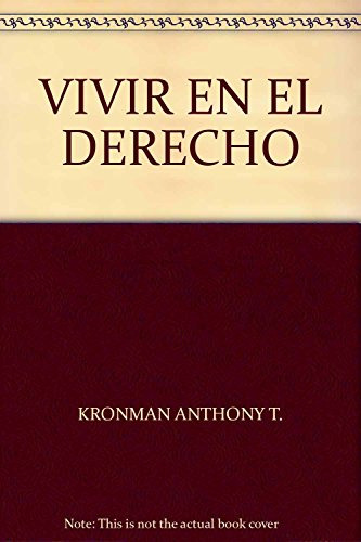 Libro Vivir En El Derecho De Aa. Vv. Up