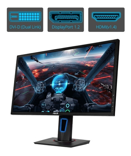 Imagen 9 de 9 de Monitor gamer Asus Gaming VG248QG led 24" negro 100V/240V