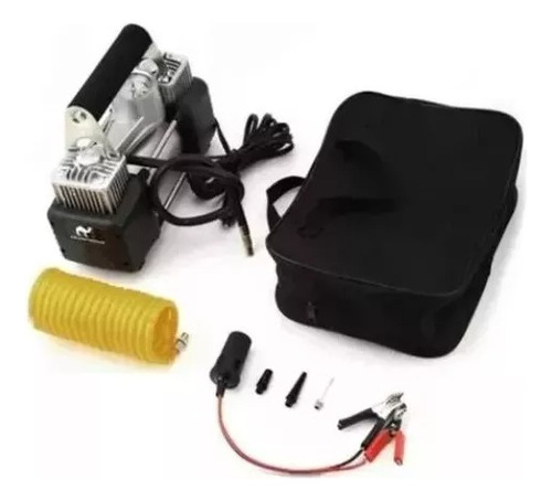 Compresor Para Auto Doble Pistón 12v Jeep Vehiculos Grandes