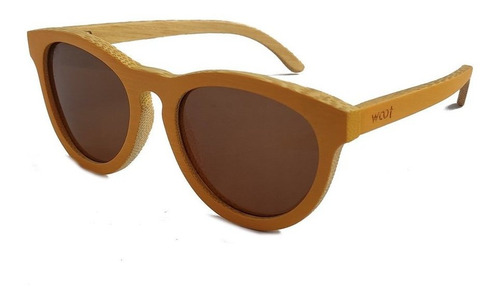 Gafas Anteojos Sol 100% Madera Woot8 - Yellow Bamboo