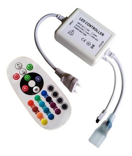 Controlador + Control P/cinta Led Rgb 4 Pines