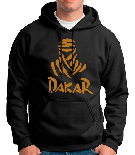 Polera Con Capucha Motivo Dakar