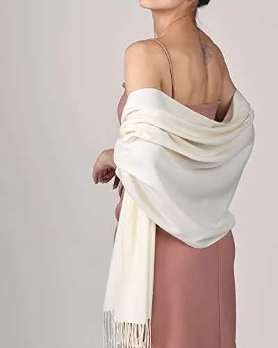 Furtalk Pashmina Para Mujer Manta Bufanda Chal Wrap Feel De