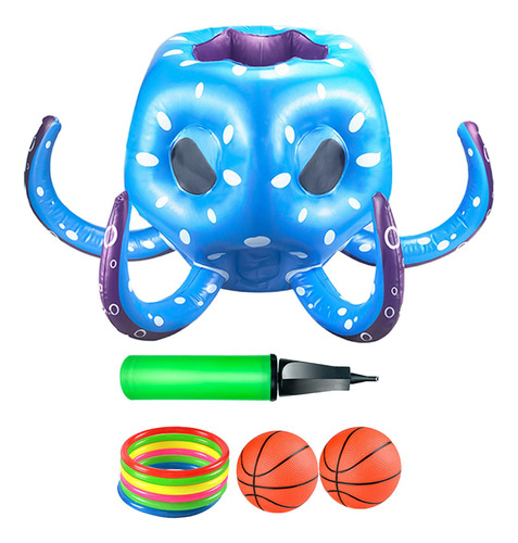 Piscina Inflable, Juguetes De Pulpo, Anillos, Regalos Para