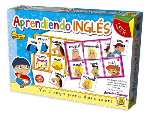 Juego Educativo Aprendiendo Ingles Implas En Casa Valente