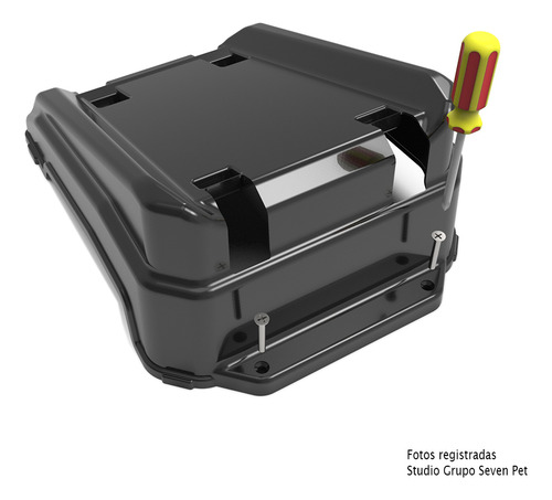 Dispenser Armazenamento De Cereais E Porta Ração