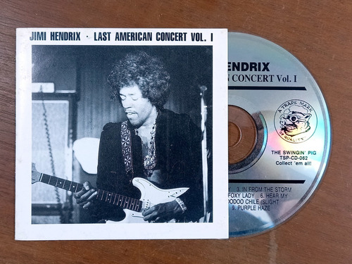Cd Jimi Hendrix - Last American Concert 1&2 (1990) Luxem R40