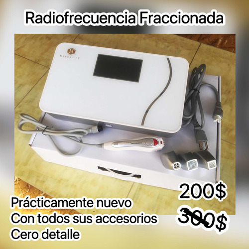 Radiofrecuencia Fraccionada Prácticamente Nueva. Precio:200$