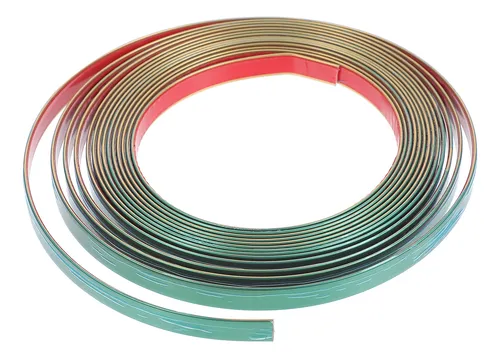 Protector De Esquinas Autoadhesivo De PVC De 2 Cm X 3 M, Color Café, Flexible Y Ajustable Para Paredes, Techos Y Encimeras