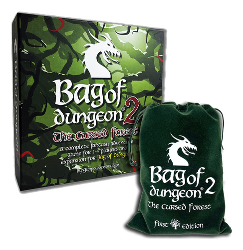 Bag Of Dungeon 2: The Cursed Forest - Un Juego De Mesa De A.