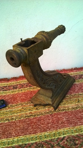 Hermoso Antiguo Soporte Mensula Fundición Farola Luminaria (Usado)