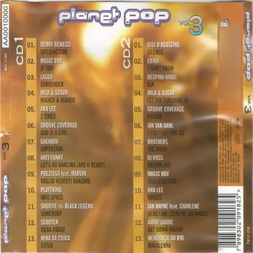 Cd Duplo Various Planet Pop Vol. 3 Lacrado | MercadoLivre