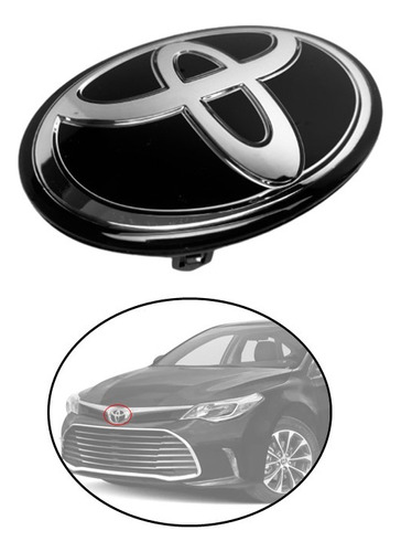 Emblema Parrilla Encapsulado Para Radar Toyota Avalon 15-18 