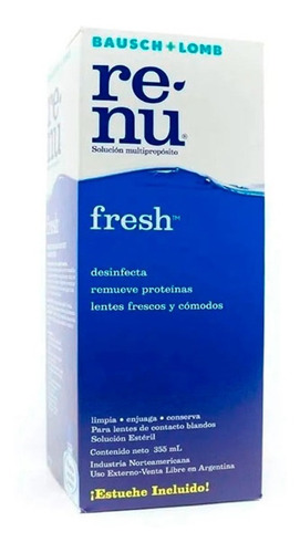 Renu Fresh Solución Multiproposito Líquido X 355ml