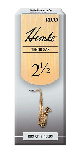 Hemke Tenor Sax Reeds, Fuerza 2,5, 5-pack