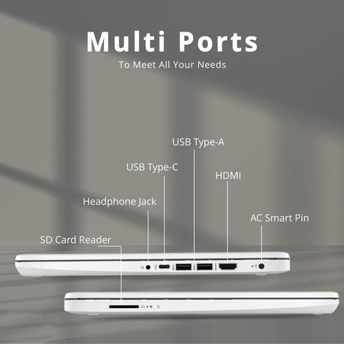 Portátil Hp 2024 14 De Cuatro Núcleos Intel N4120 De 16 Gb D
