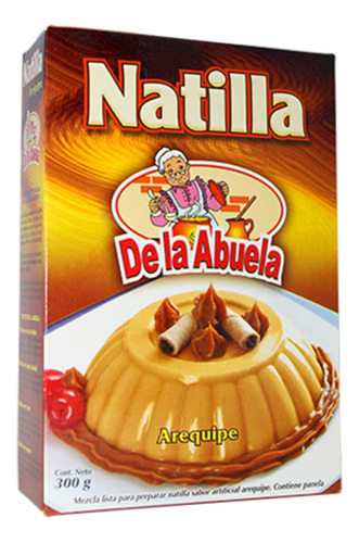 Natilla De La Abuela Sabor Arequipe 600g 