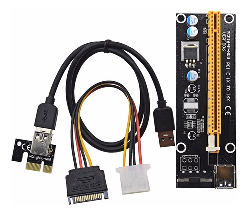 Riser Card Pci-e Usb3.0 Para Mineração Ethereum/bitcoin