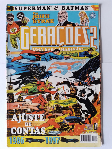 Hqs Superman & Batman Gerações 2 Uma Saga Imaginaria Complet (Usado)