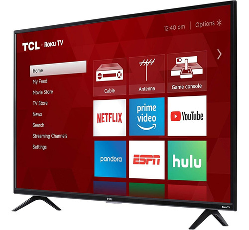 Imagen 2 de 6 de Smart Tv Tcl Roku Fhd 40
