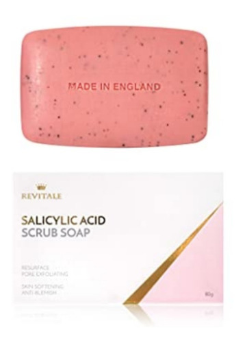Salicylic Acid Scrub Soap Pore Exfoliating, Acne Fighting,