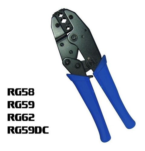 Imagen 1 de 9 de Ponchadora Hexagonal, Crimping Para Bnc, Tipo 'f', Tnc Y N