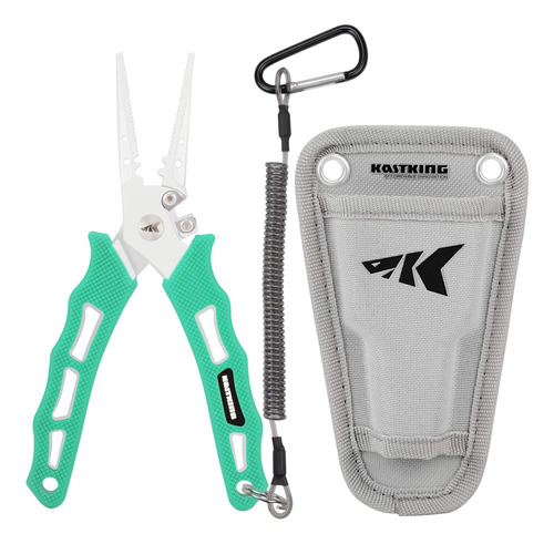 Kit Herramienta D/pesca Kastking Alicate P/agua Salada 7inch