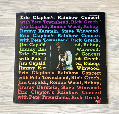 Vinilo Eric Clapton  - Eric Clapton's Rainbow Concert (1ª