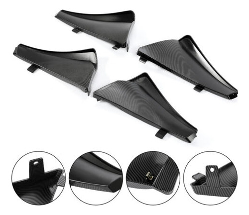 Extended Front Rear Splash Guard Mud Flaps For Corvette  Ccd