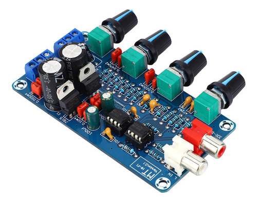 Preamplificador Estéreo De Alta Fidelidad Ne5532, Placa De T