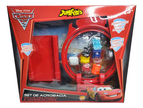 Set De Acrobacia Jumpers Cars 2 Disney Pixar Original