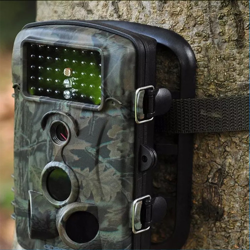 Camara Camuflada De Caza Vision Nocturna Movimiento Sensor C