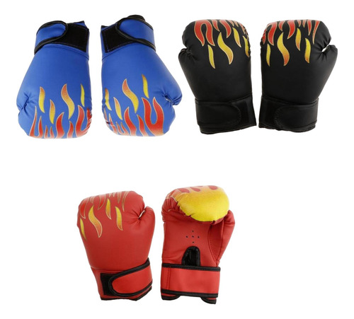 3 Pares De Guantes De Entrenamiento De Práctica De Boxeo