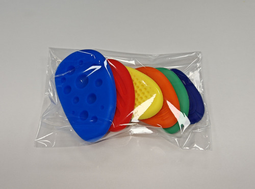 Q Fidget Toys Adults Sensory Stone 6 Pack Textured Worr 3001