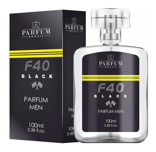 Perfume F40 Black 100ml Masculino Parfum Brasil