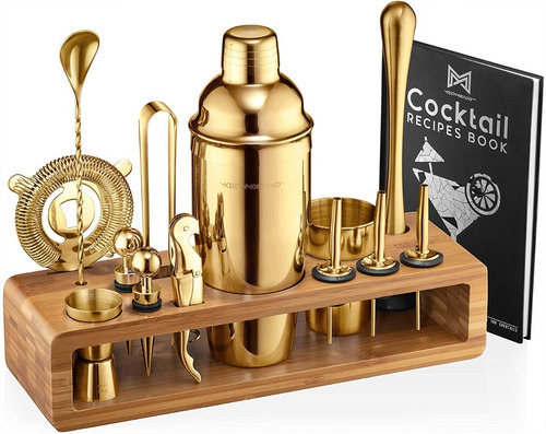 Juego De Coctelera Set De Bartender 23 Pz Modern Mixology D