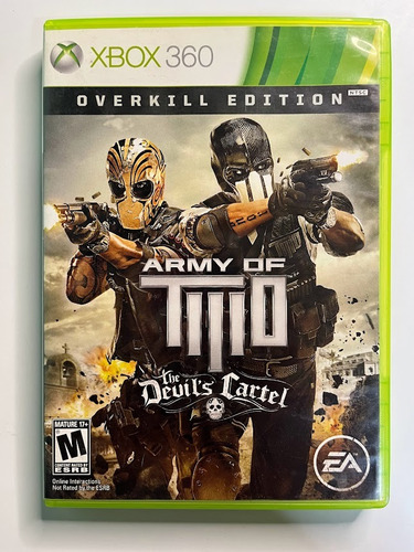 Army Of Two The Devils Cartel Xbox 360 Físico 