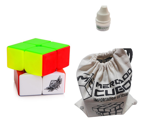 Cubo Rubik Original Cyclone Boys 2x2x2 + Base + Lubricante