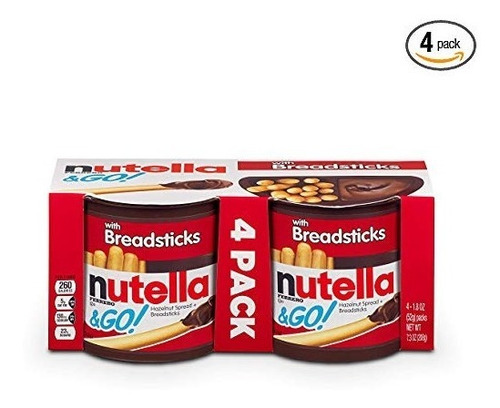 Nutella And Go Snack-packs, Chocolate Con Avellanas, Colines