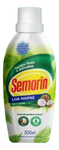 Sabão líquido Semorin Líquido tradicional antibacterial garrafa 500 ml pacote x 6