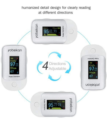 Imagen 6 de 9 de 3 Pack Oxímetro Pulso Dedo Hospitalario Hogar Deportivo Oled