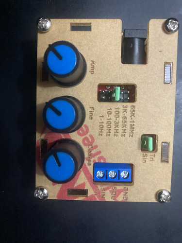 Osciloscopio Analógico + Mini Generador Funciones Pregunta (Usado)